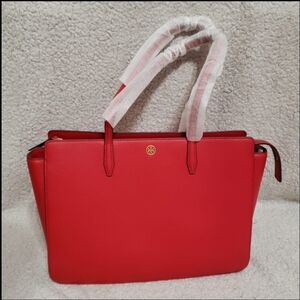 Tory Burch Robinson Pebble Leather Tote